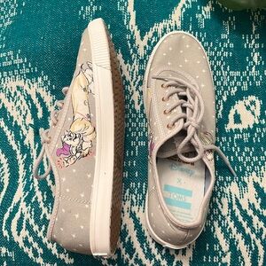 Disney x Toms shoes.